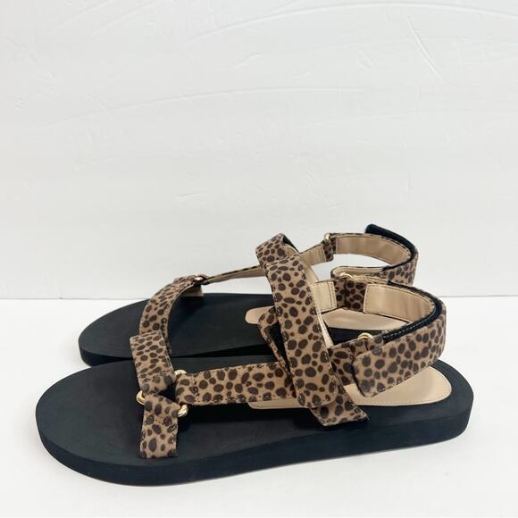 STUART WEITZMAN VAIL SPORT WOMEN SANDALS GOLDEN BEIGE SIZE 8.5 NEW NO BOX - Picture 4 of 6